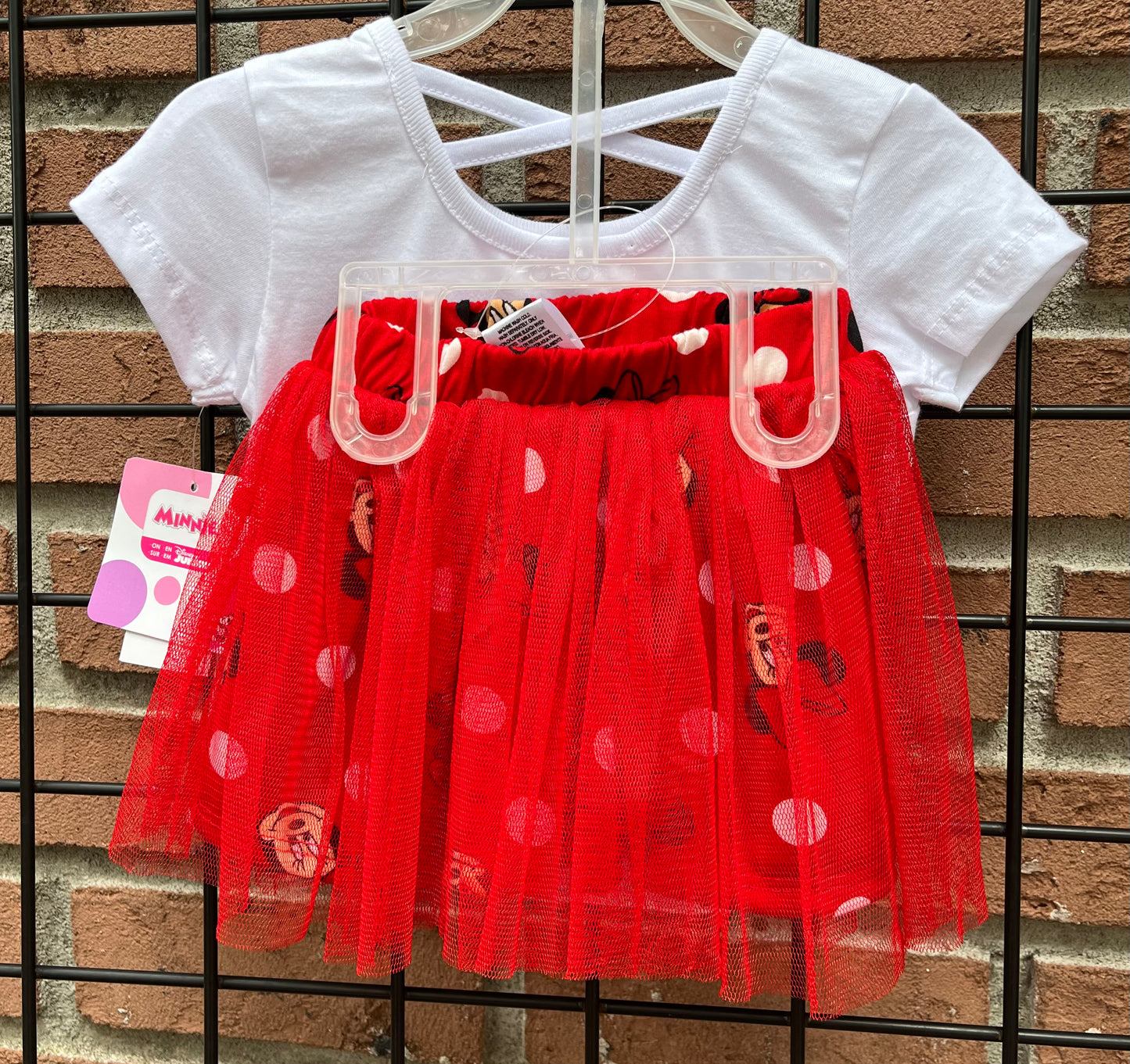 Disney Minnie Mouse Tutu Skirt Outfit