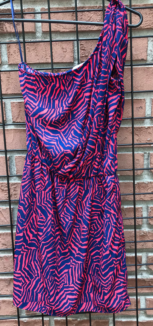 Collective Concepts Red and Navy Dress