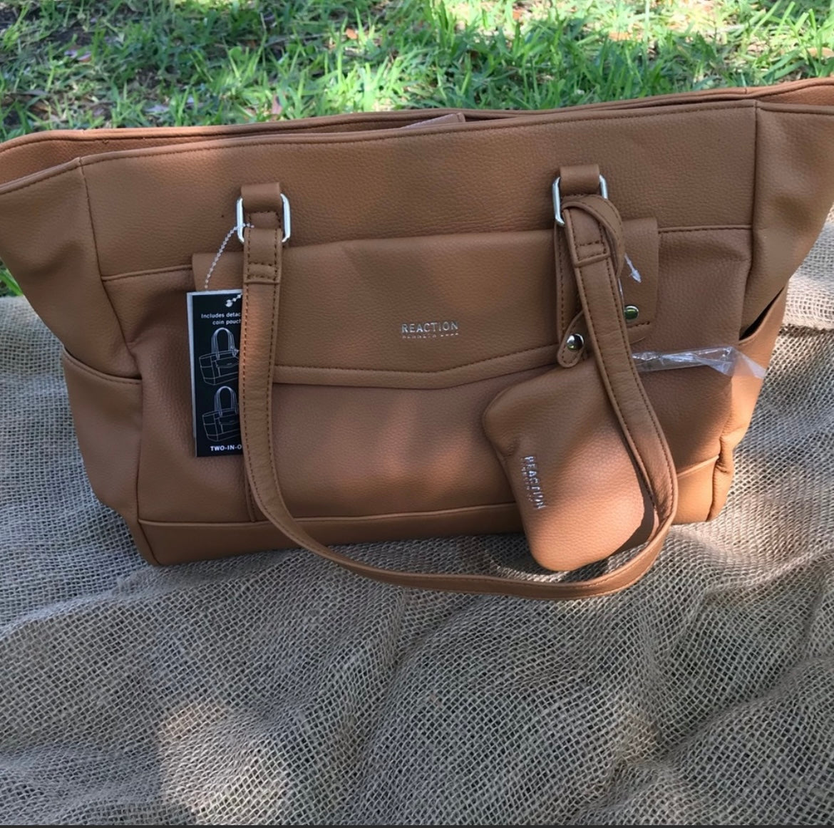 Kenneth Cole Leather Handbag