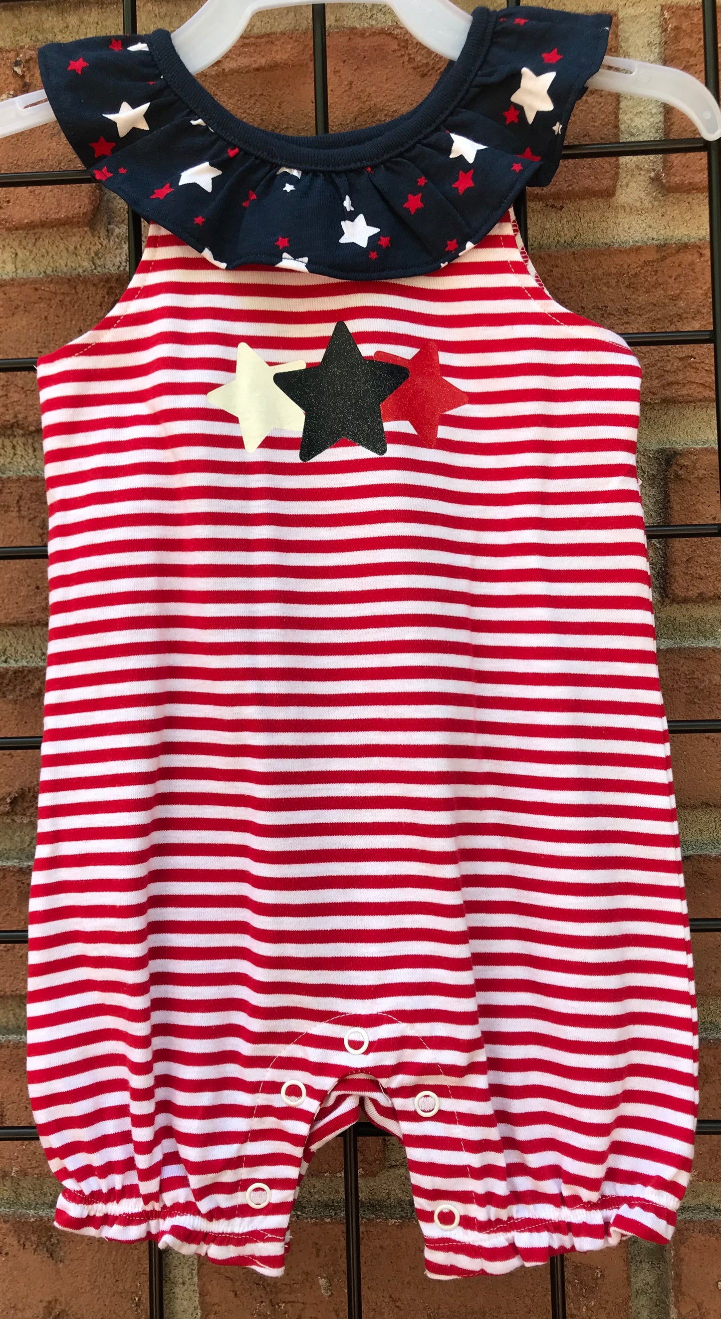 Stars and Stripes Romper