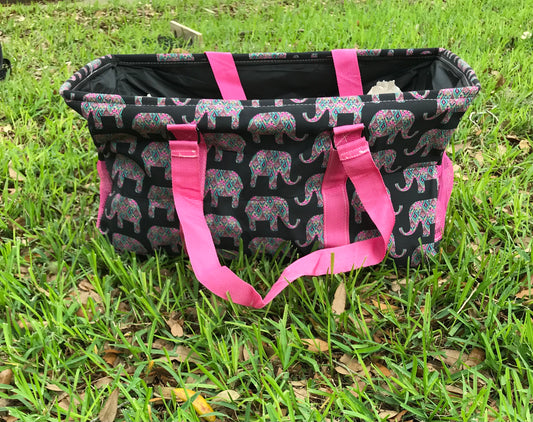 Elephant Collapsable Large Tote