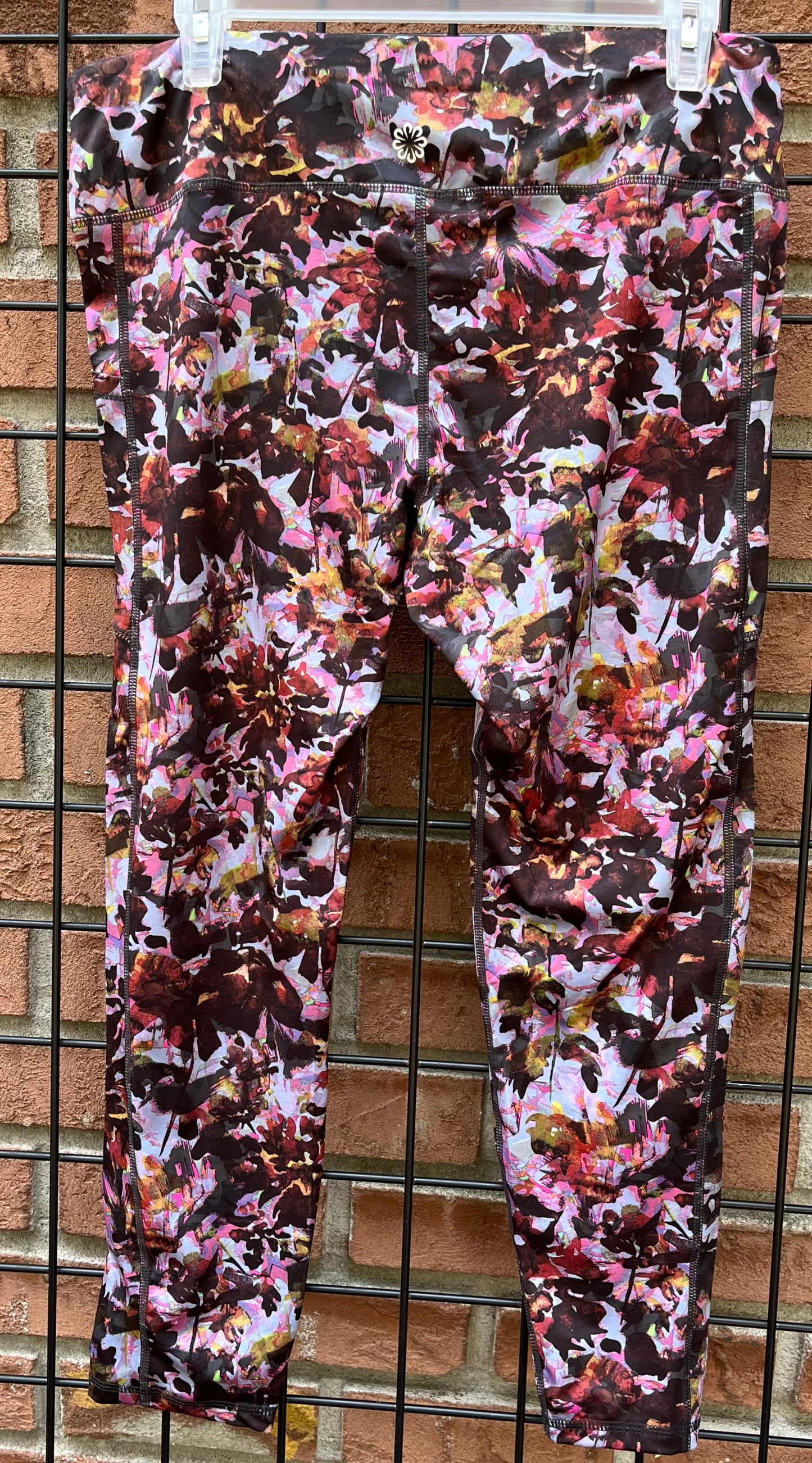 Watercolor Floral Wicking Leggings