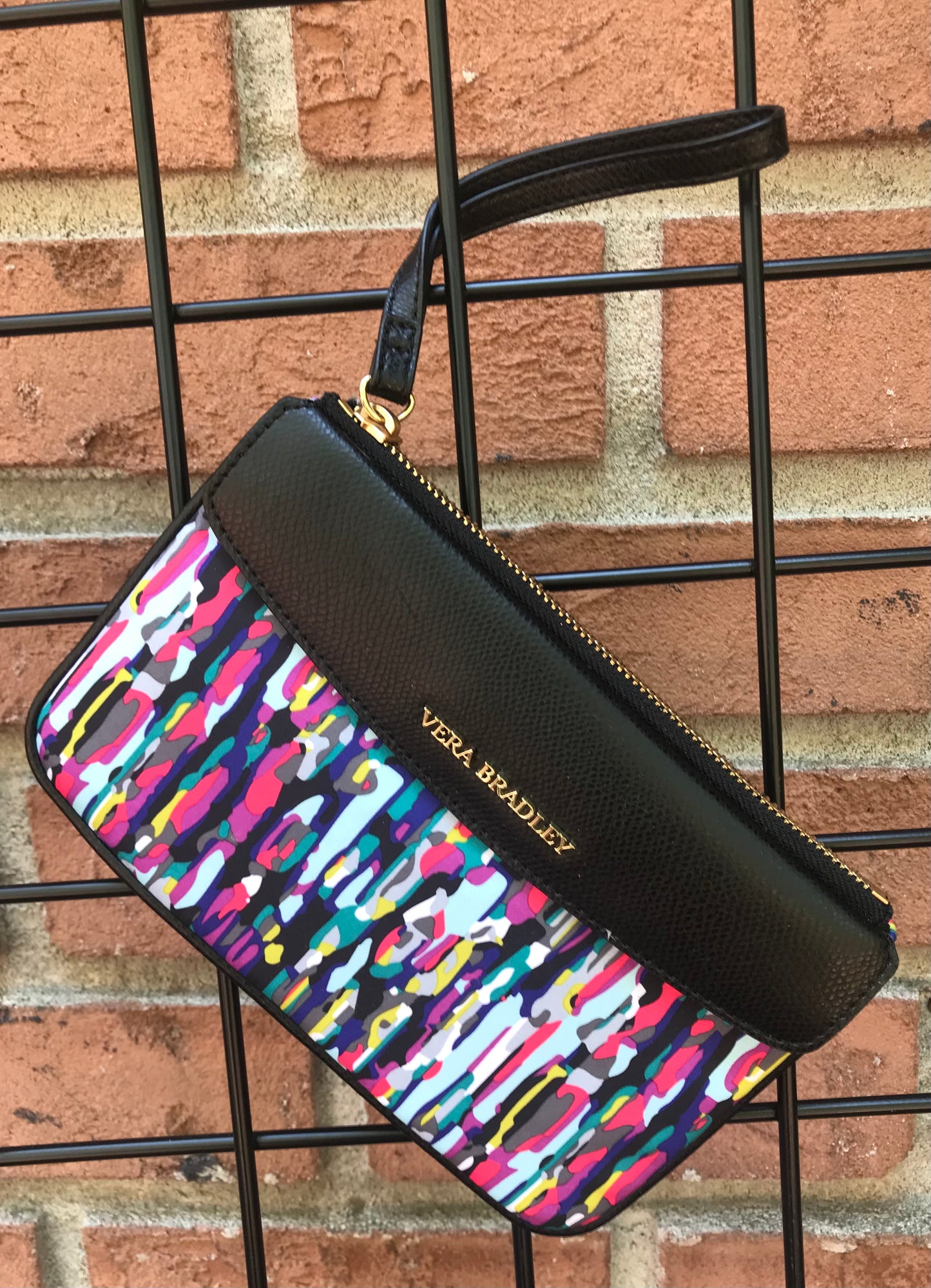 Multi Color Vera Bradley Wristlet