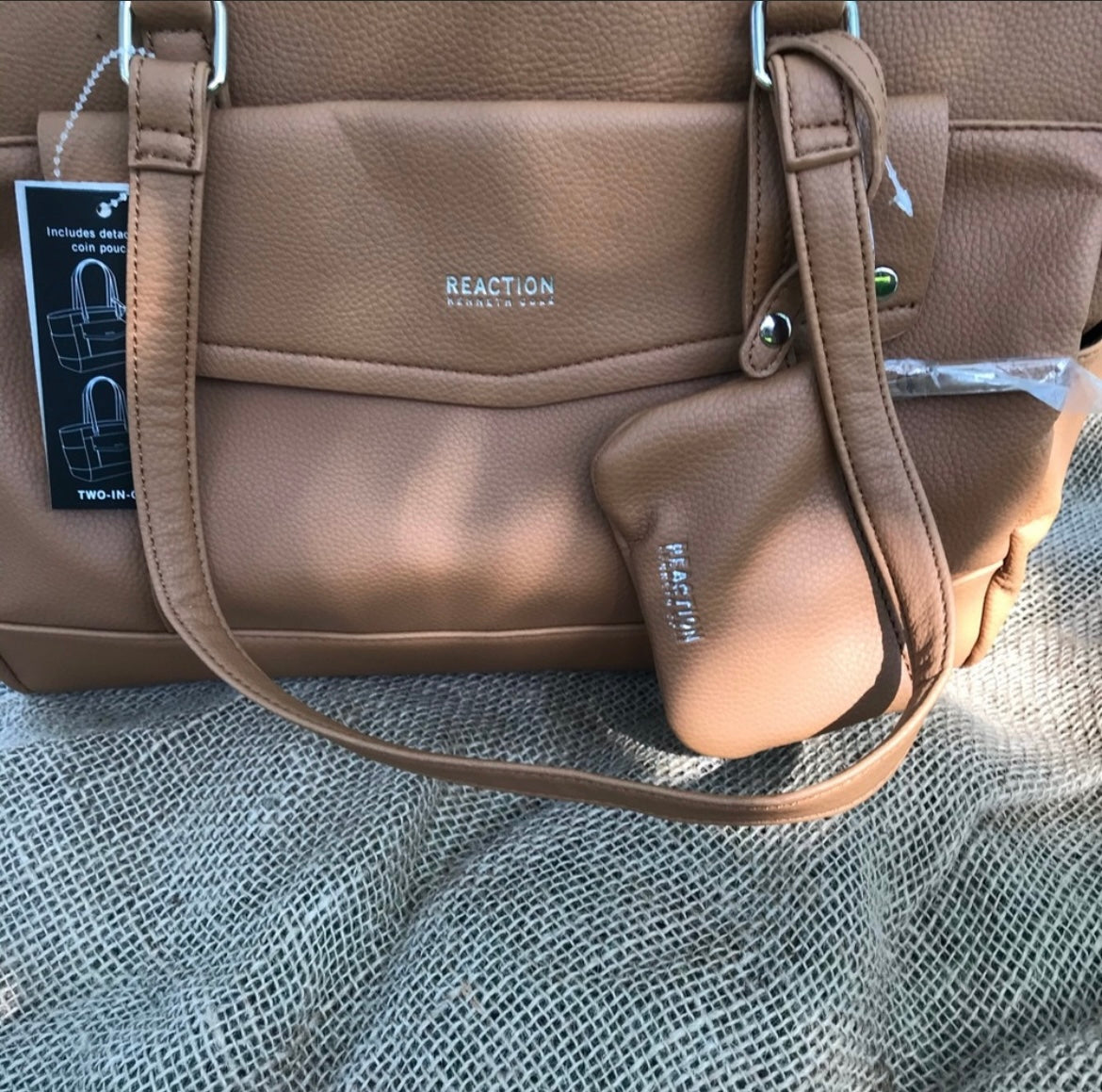 Kenneth Cole Leather Handbag