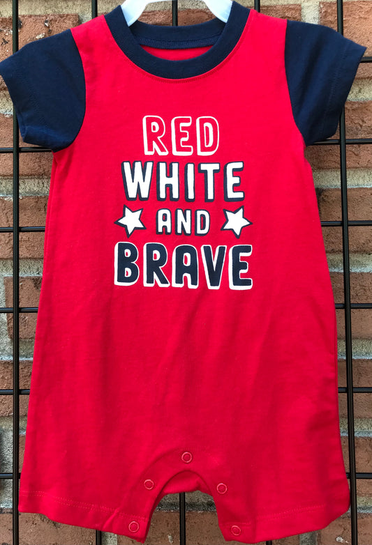 Red, White and Brave Outfit