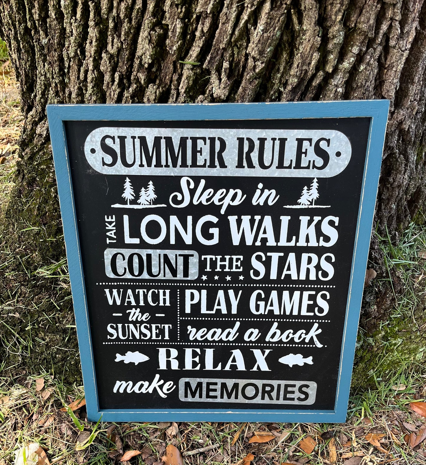 Lake Rules Wall Decor