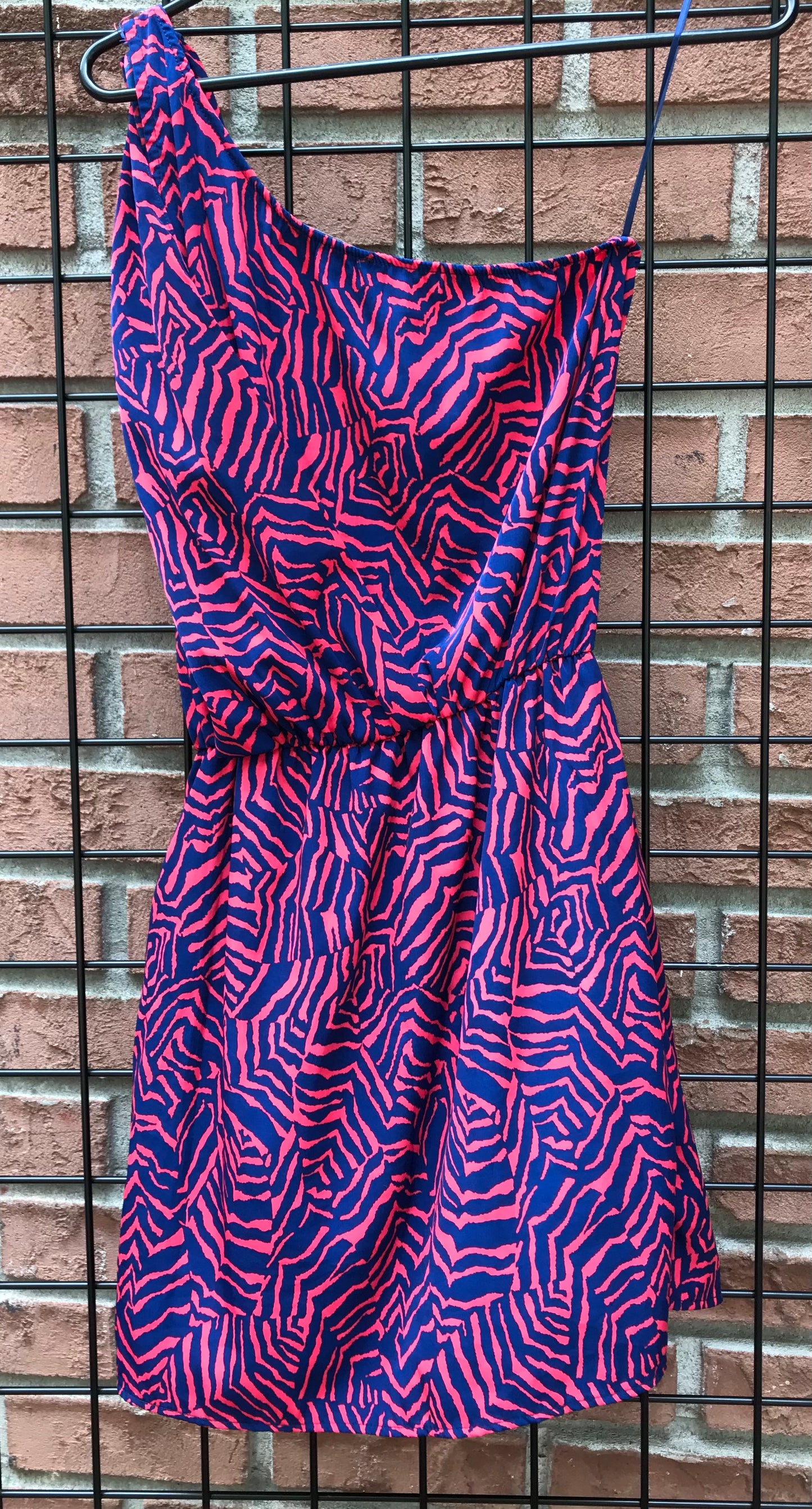 Collective Concepts Red and Navy Dress