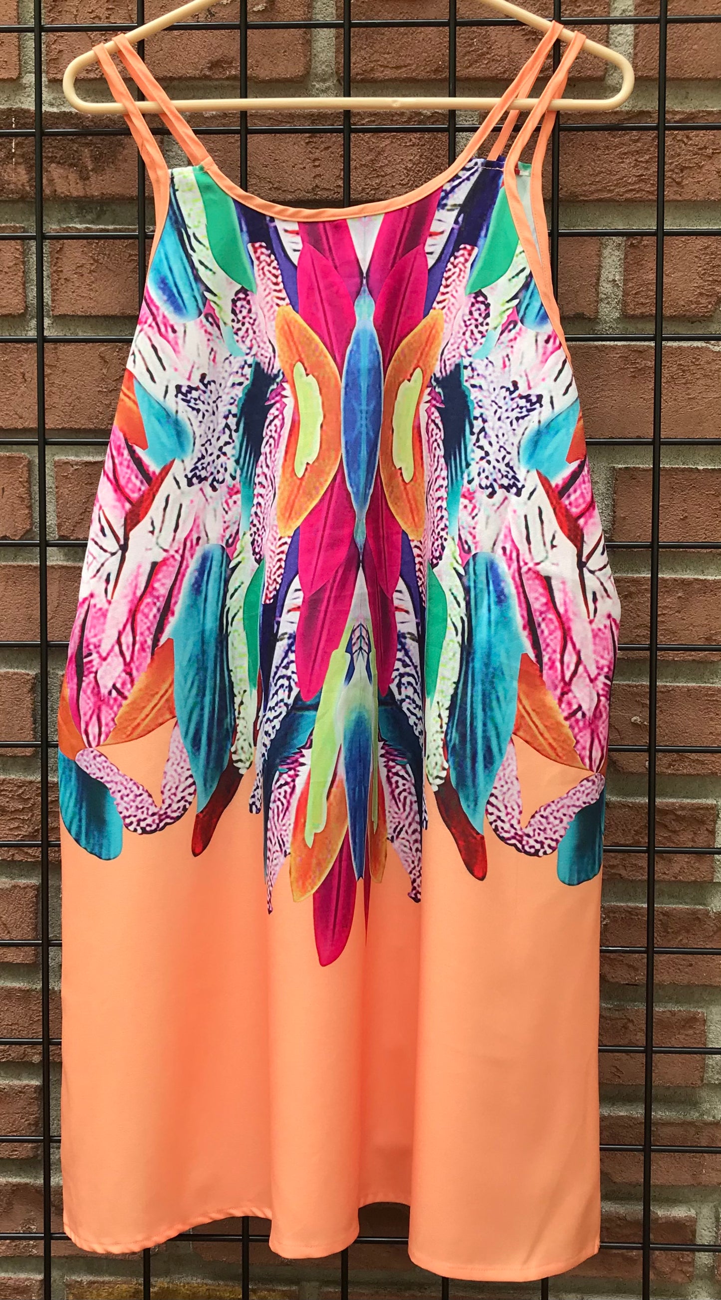 Multi Color Boho Dress