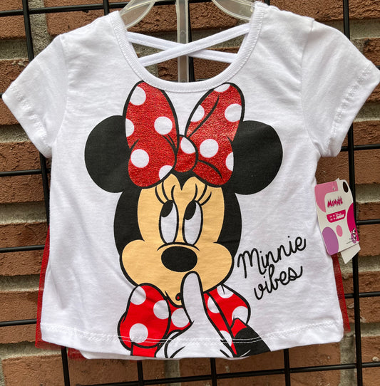 Disney Minnie Mouse Tutu Skirt Outfit