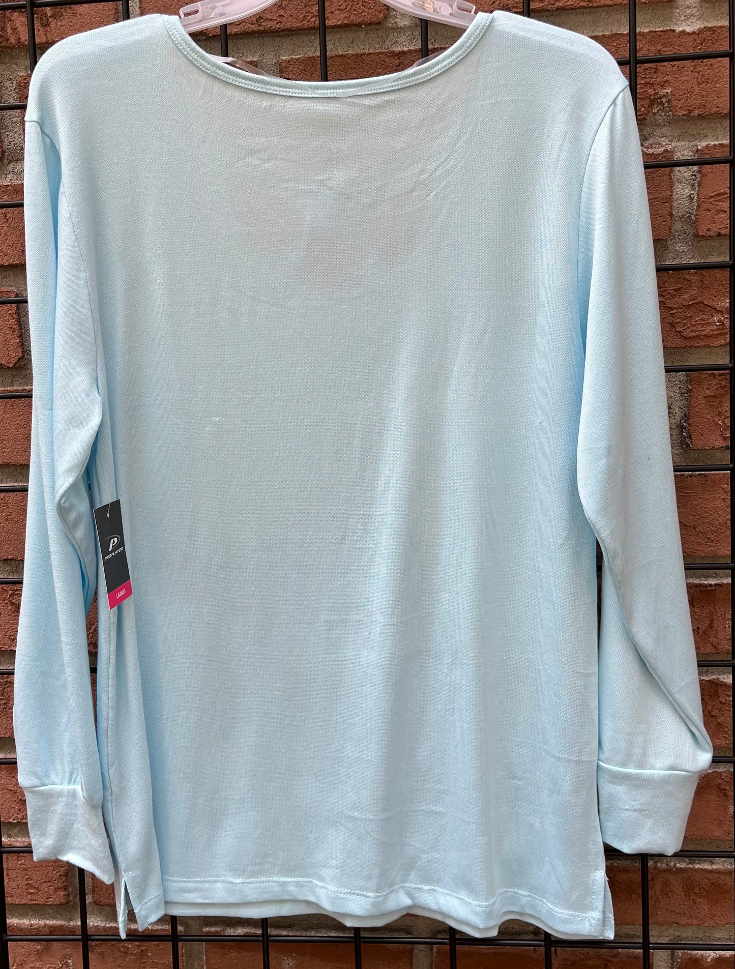 Light Blue Long Sleeve Blouse