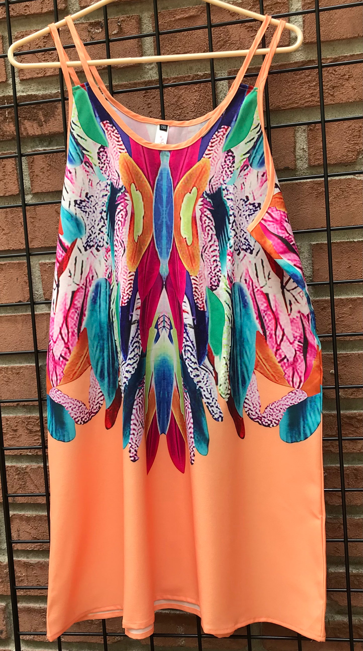 Multi Color Boho Dress